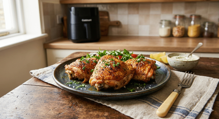 Masterclass: The Science and Art of Perfect Air Fryer Chicken Thighs